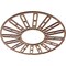 Ekena Millwork Hale Wood Fretwork Pierced Ceiling Medallion, Walnut, 16"OD x 5 3/4"ID x 3/8"T CMWP16X16X0375HHWA - alternate 2